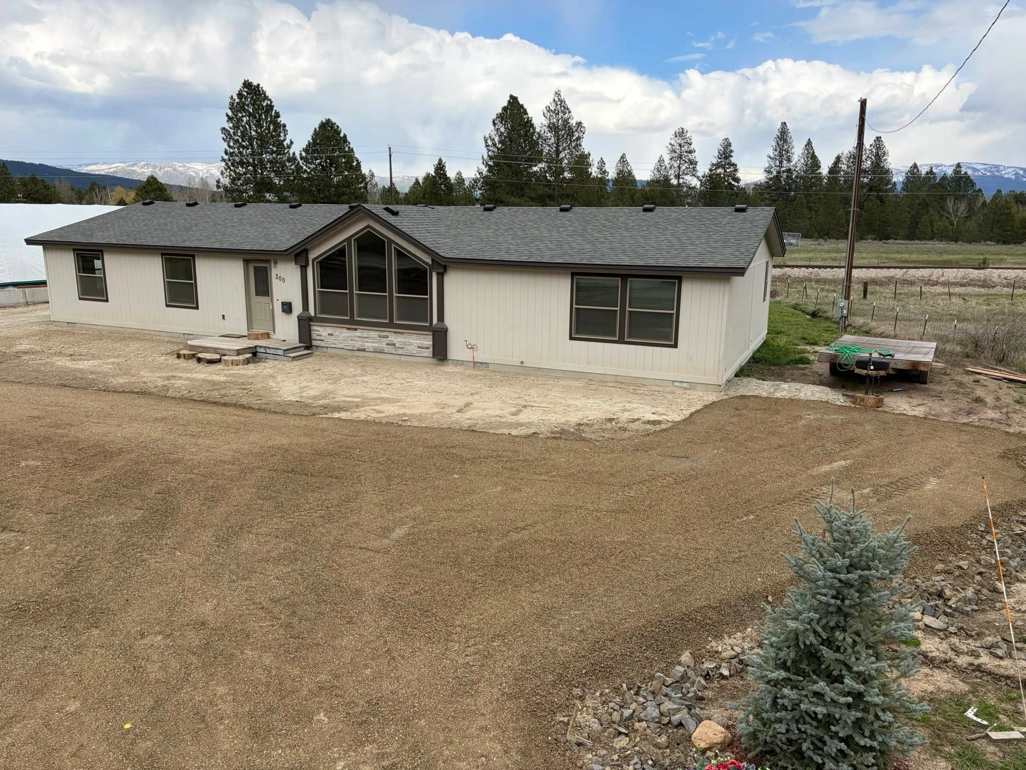 Driveway Rehab — Cascade, ID. TAP HERE to view the project — After 1