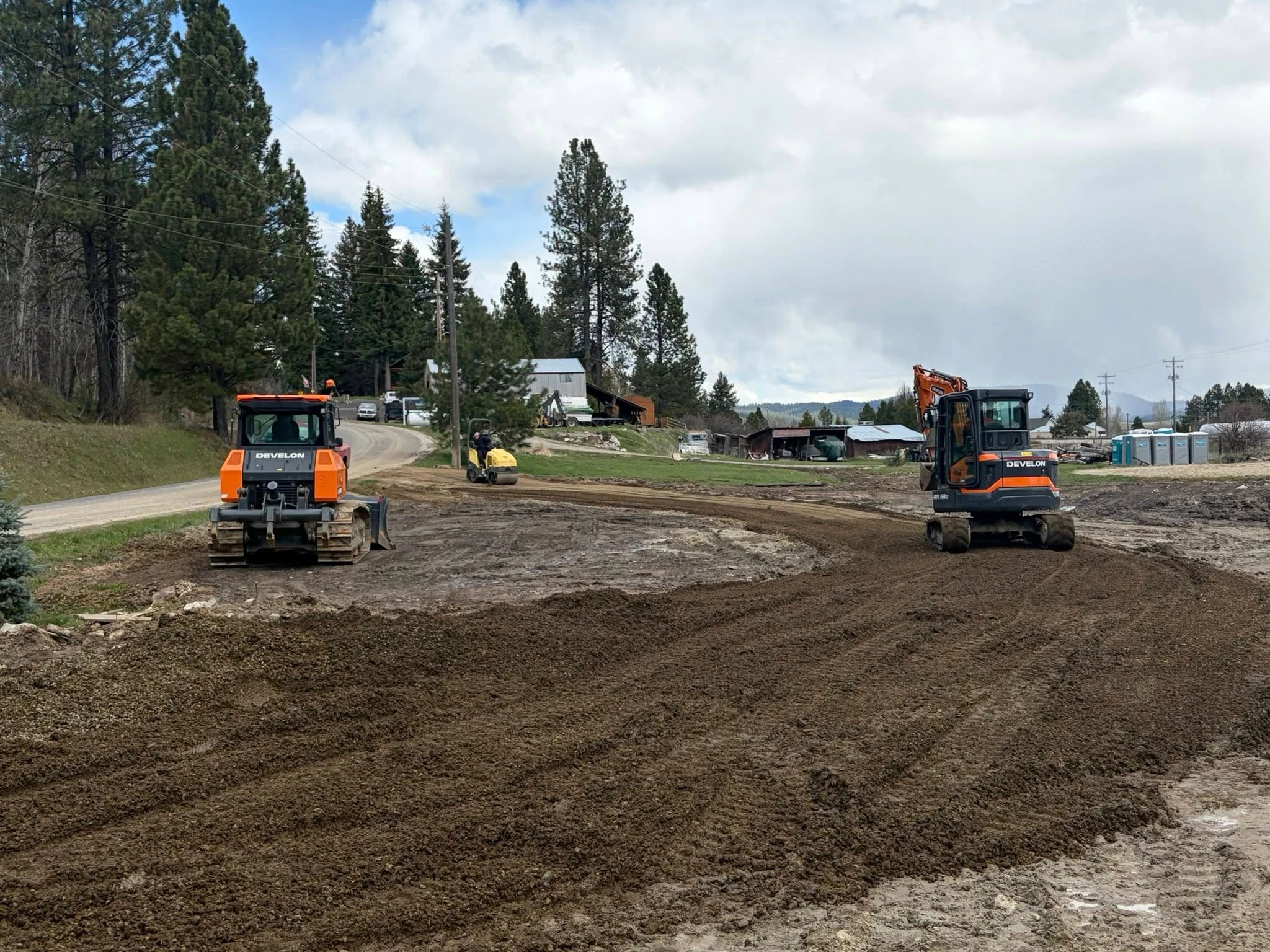 Driveway Rehab — Cascade, ID. TAP HERE to view the project — In-Progress 1
