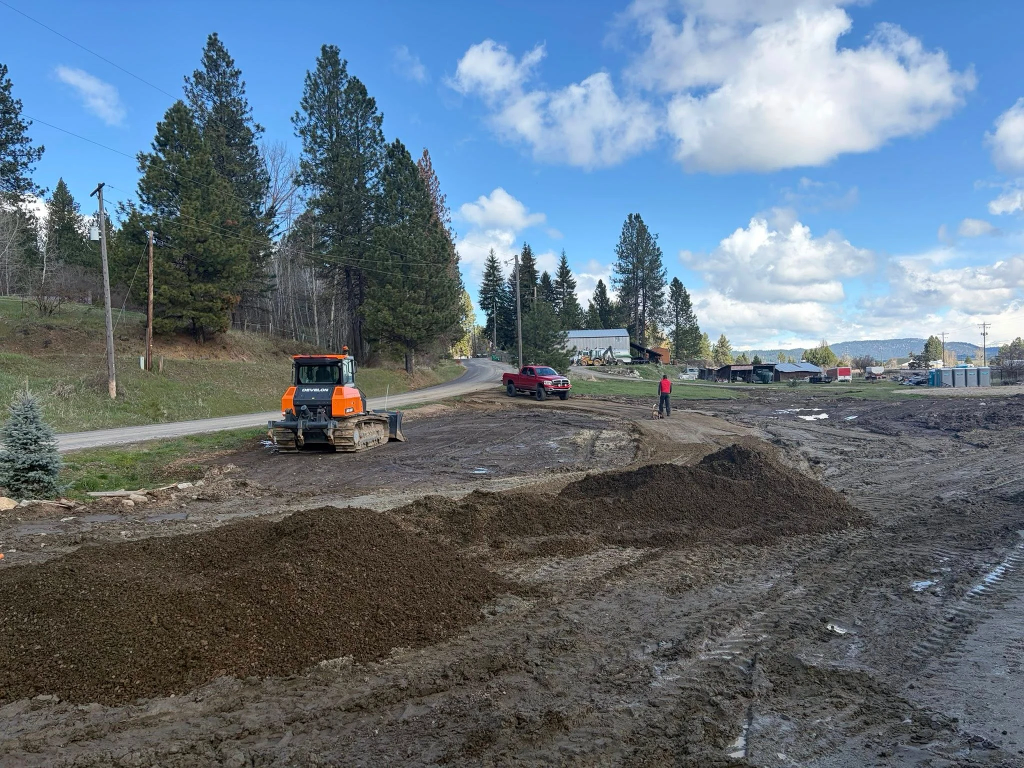 Driveway Rehab — Cascade, ID. TAP HERE to view the project — In-Progress 2